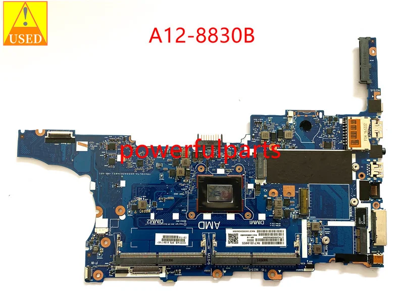 

For HP 745 G4 755 G4 Motherboard With AMD A12-8830B Cpu 915917-601 915917-001 6050A2834601-MB-A01 Working Good