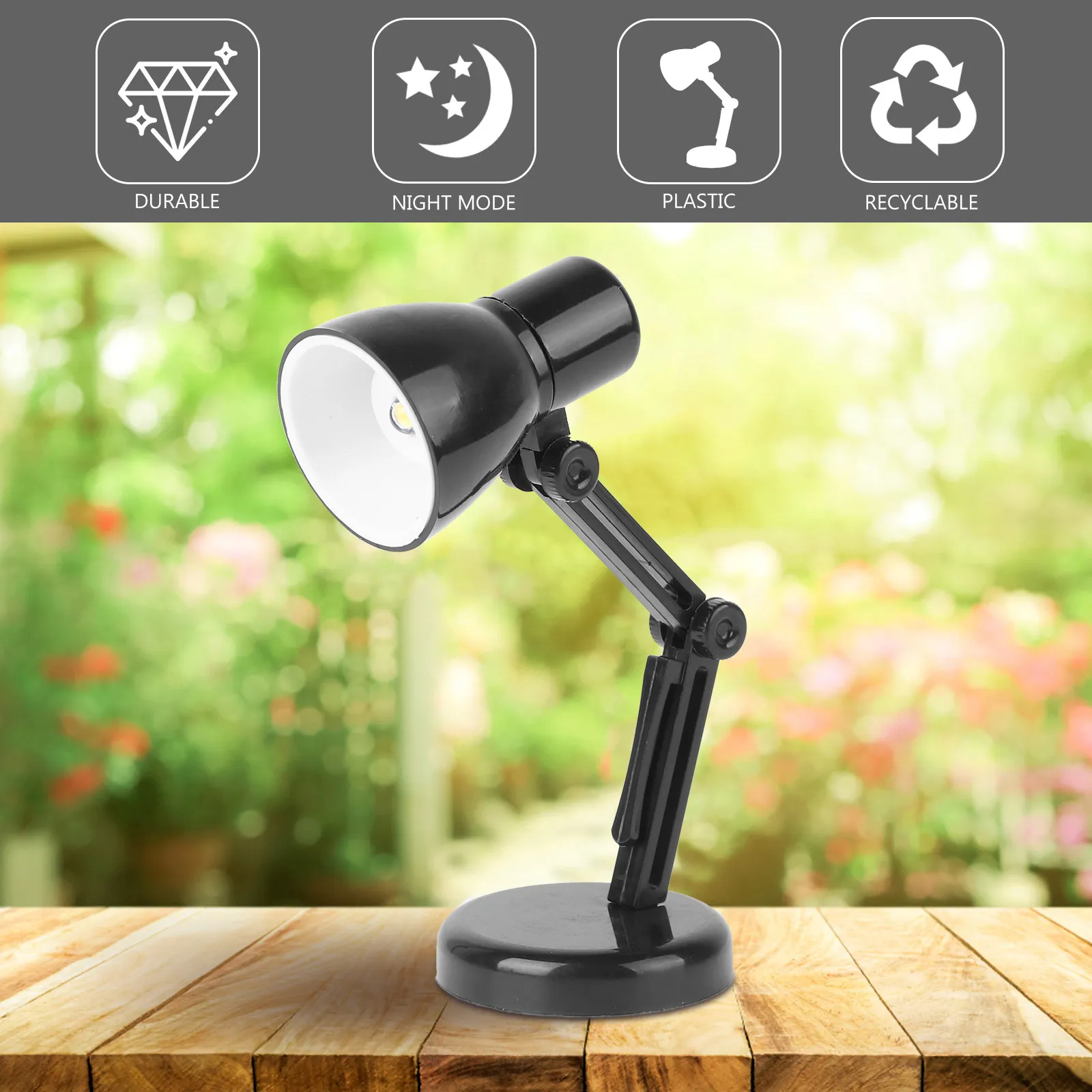 

1Pcs Mini Table Lamp Creative Furniture Decoration for Dollhouse Scene Layout Exquisite Small Lamp Supplies Mini Furniture