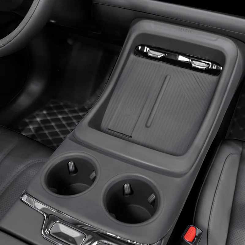 لـ GAC Aion V 2024 2025 2026 وسادة حماية من السيليكون للوحة تحويل تروس التحكم المركزية ومكونات الحماية الداخلية #6