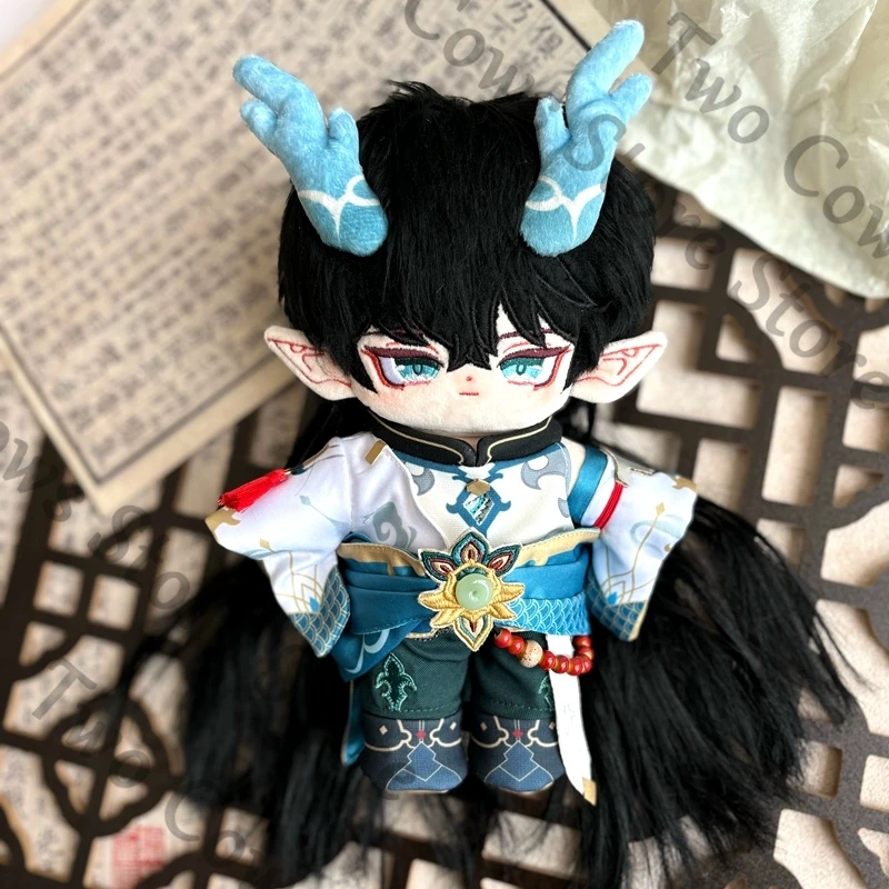 

Honkai: Star Rail colleagues Imbibitor Lunae attribute 20cm plush handsome Cotton Doll ( Magnetic Dragon Horn ) collect gift