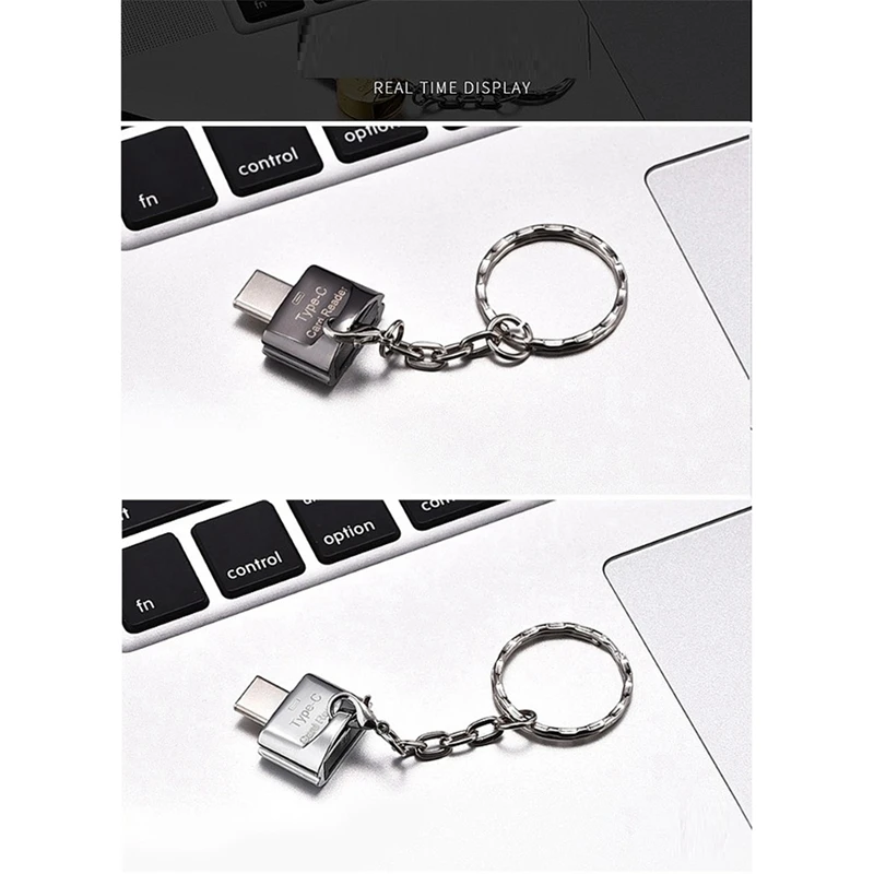 TF Card Reader TF Card TO Type-C Card Reader OTG Adapter Memory Card To USB C High Speed For Mobile Phones Laptop