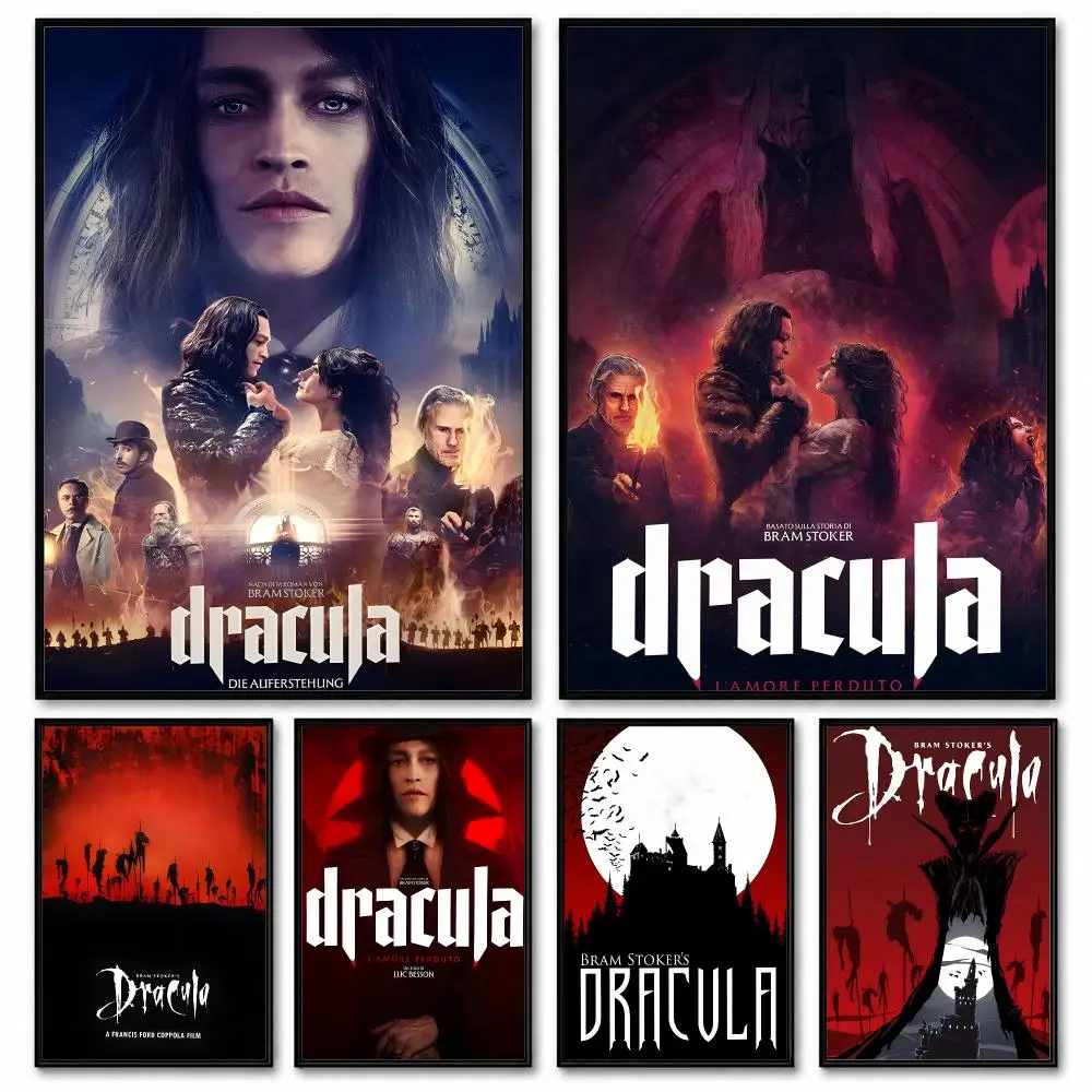 Dracula A Love Tale Movie Poster Room Decor Home Wall Art Printing Waterproof Garage BedRoom Posters Gift