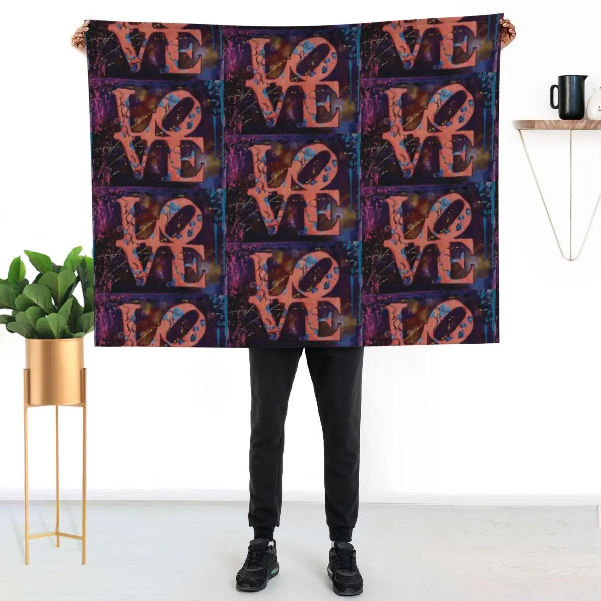 Love After Dark Throw Blanket Weighted Stuffeds Beautifuls Sofas Luxury Throw Summer Beddings Blankets