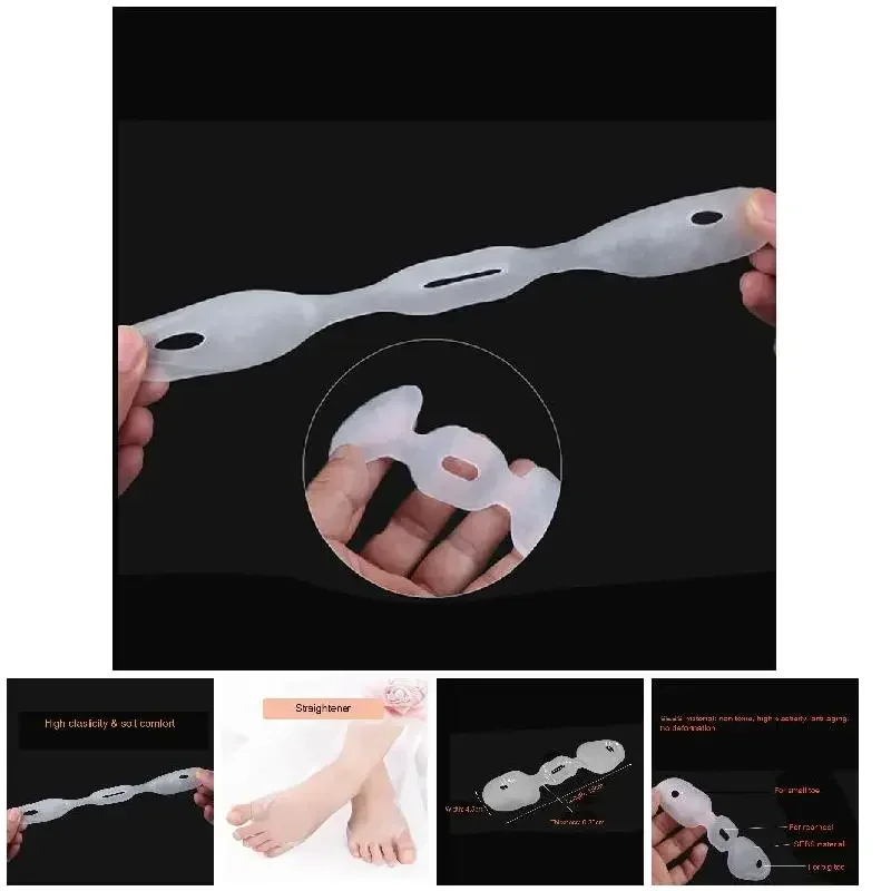 1 Pair Toe Feet Valgus Hallux Bunion Orthotics Feet Care Corrector Thumb Adjuster Foot Care Tools Corrector De Juanetes