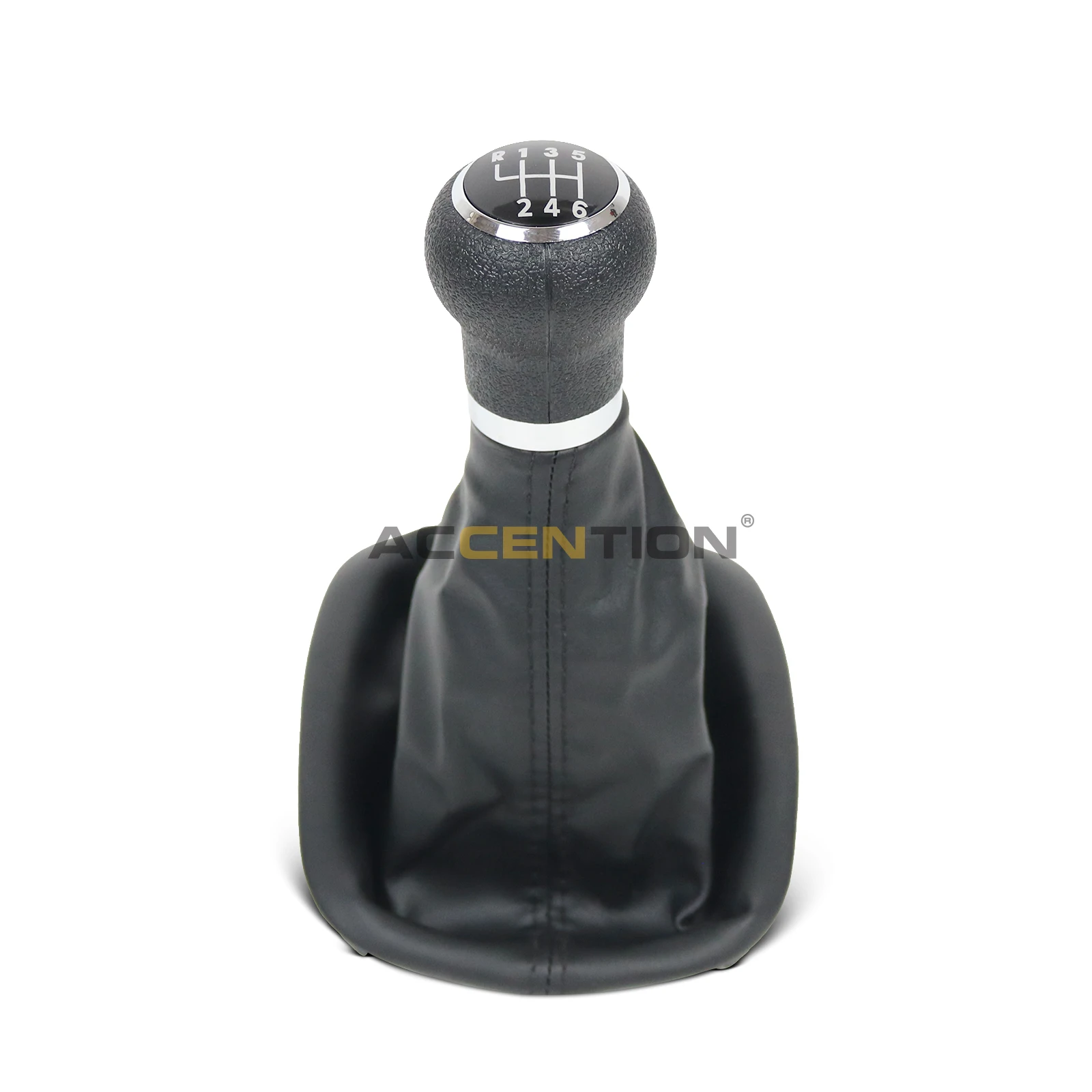 6 Speed Gear Stick Shift Knob With Leather Boot For VW Passat B5 1997 1998 1999 2000 2001 2002 2003 2004 2005