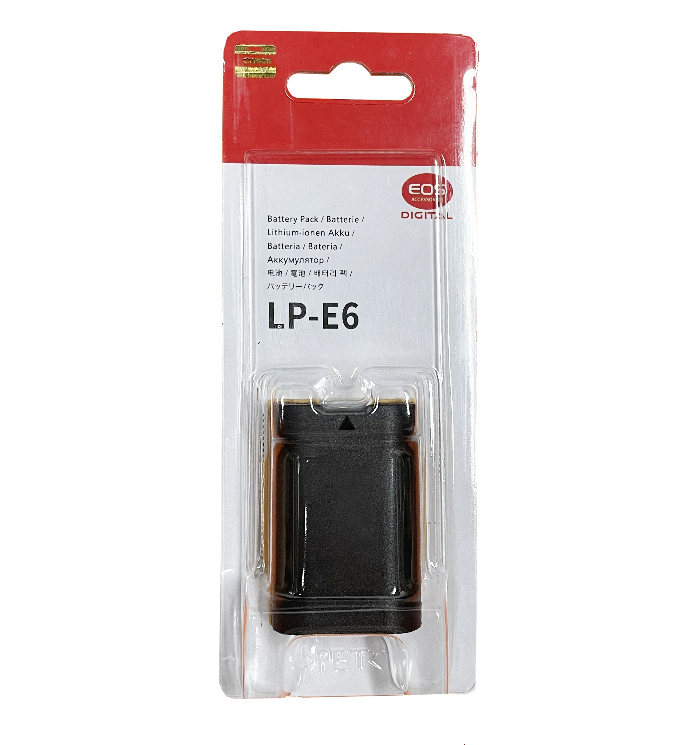 LP-E6 LPE6 LP E6 1800mAh Battery for Canon EOS 7D,60D,70D,80D,5DS,6Da ,5D Mark II,5D Mark IV,6D Mark II,7D Mark II,CX10