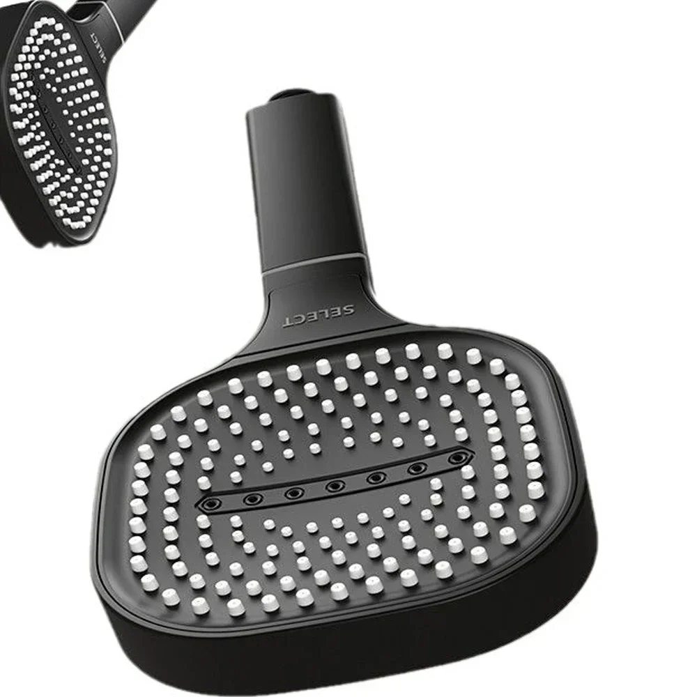New 13cm Large Panel Shower Head Adjustable 3 Modes High Pressure Massage Shower Head Filter Element Bathroom Accessories