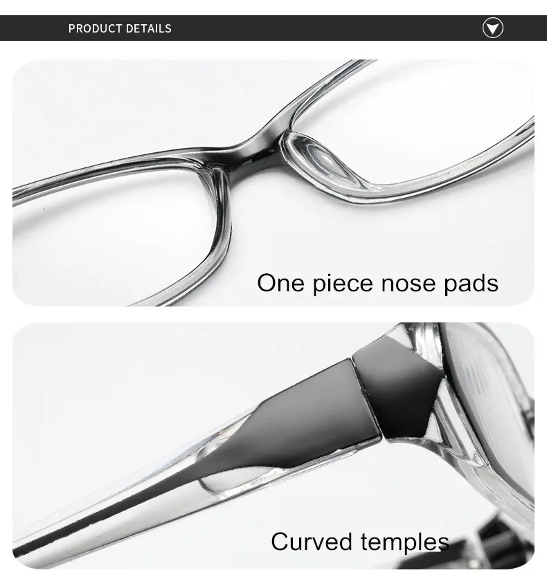 Lesen Brillen Frauen Presbyopie Brille Anti-Blau Licht Hyperopie Männer Computer Brillen Für Reader Dioptrien + 1,0 + 1,5 + 2,0 – Detail 10