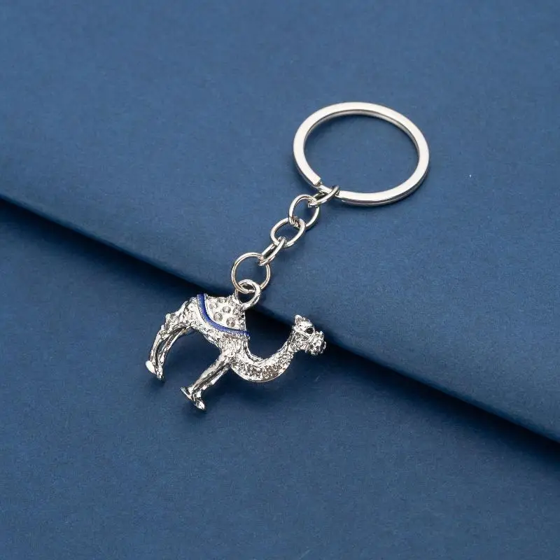 Neuer Metall-3D-Kamel-Schlüsselanhänger Dubai Kamel-Anhänger Schlüsselkette Auto-Schlüsselring Zubehör Touristen-Souvenir Schmuck – Detail 6