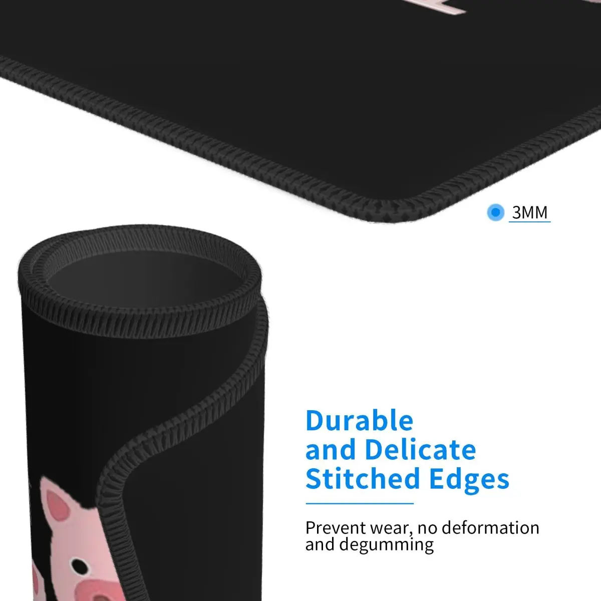 

Funny Pigs For Pig Lovers Multi-size Mouse Pad Computer Keyboard Mouse Mat Gamer PC Laptop Desk Mat OfficeAccessories Table Mats