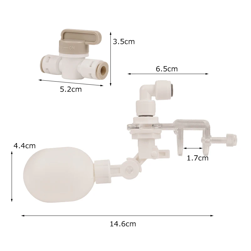 Zestaw do automatycznego montażu wody w akwarium Bezobsługowy zawór kulowy do akwarium Typ automatycznego napełniania wody Kontroler poziomu wody