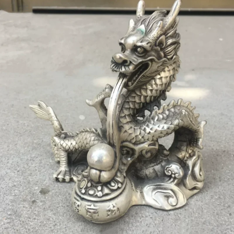 

Antique bronze Zodiac dragon ornaments attract wealth feng shui auspiciousness home office Decoration crafts