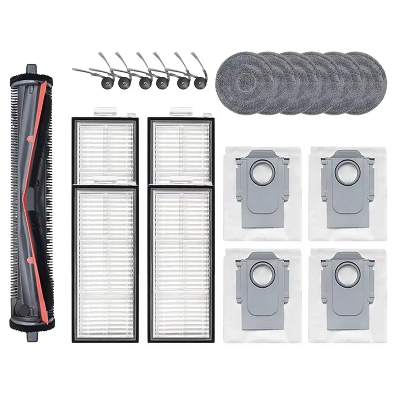 

High-Performance Accessories For Roborock Saros Z70/G30 Space Robot Cleaner Anti-Wrap Main Brush, Filter, Mop Pad,Dust Bag