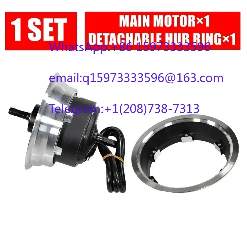 72V 1600W Original Front Rear Wheel Hub Motor Kit for ZERO11X Scooter, LGS Manufactured Brushless Drive Motor
