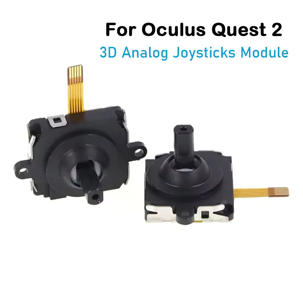 2 قطعة استبدال ثلاثية الأبعاد التناظرية اليسار اليمين المقود وحدة ل Facebook كوة كويست 2 OQ2 تحكم بندقية الأسهم الروك وحدة