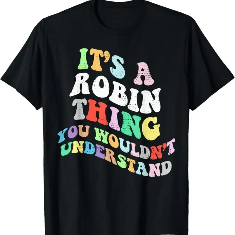 Retro Groovy Its A Robin Thing You Wouldnt Understand T Shirt