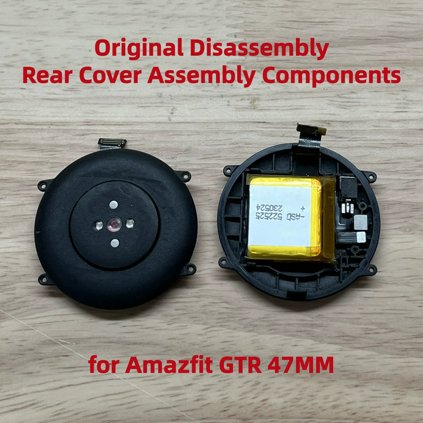 Original Disassembly Rear Cover Assembly Components Heart Rate Cable Assembly for Amazfit GTR 47MM Watch Replace Parts