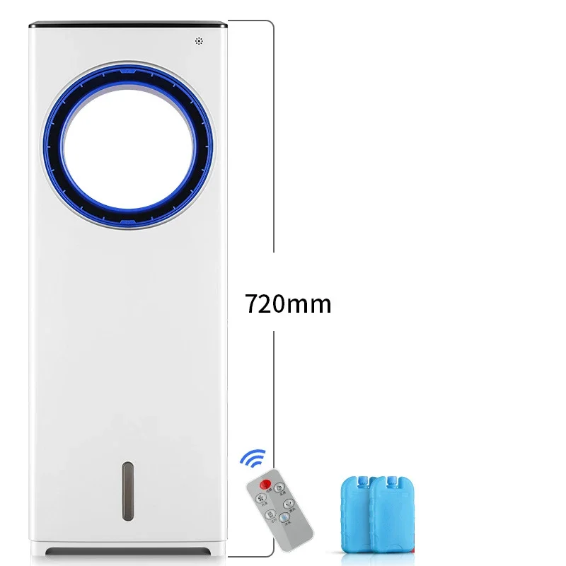 Охлаждающий вентилятор, домашний электрический вентилятор для общежития, одиночный охлаждающий вентилятор, водяной охлаждающий воздушный вентилятор, мобильный маленький воздушный вентилятор