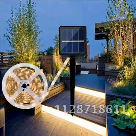 

Light strip LED Solar LED Light Waterproof LED Copper Wire String Holiday Outdoor LED Strip Christmas Party Wedding Decoration