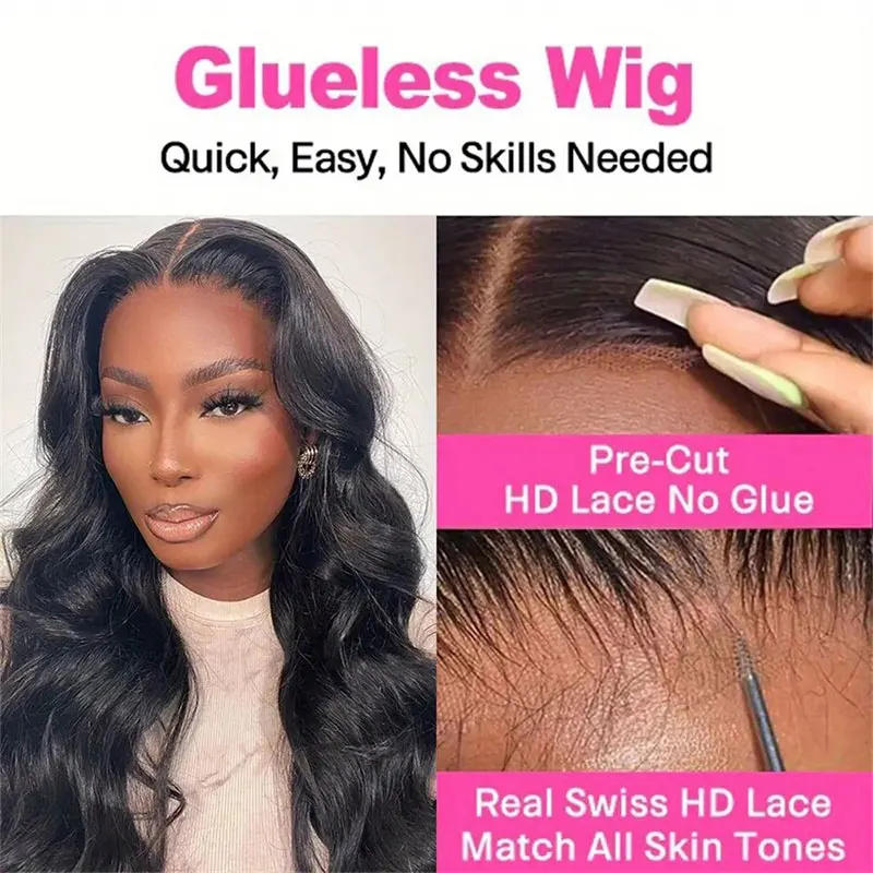 Body Wave Lace Front Wig Glueless Wigs Glueless Body Wavy 100% Human Hair Wig For Women Brazilian Cheap Closure Wigs