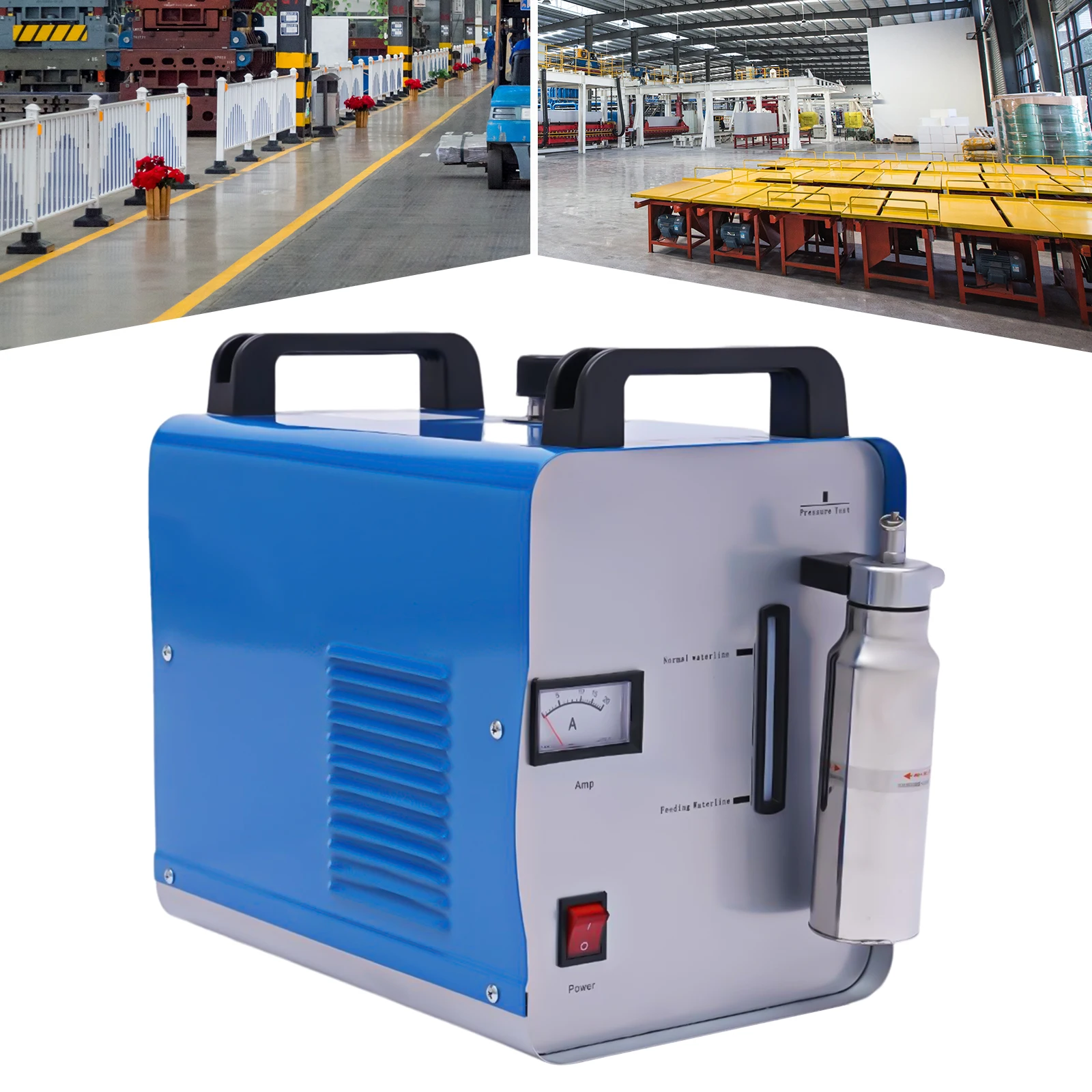 75L H160 Oxygen Hydrogen HHO Gas Flame Generator Acryl Polishing Machin Polisher Water Welding Machine