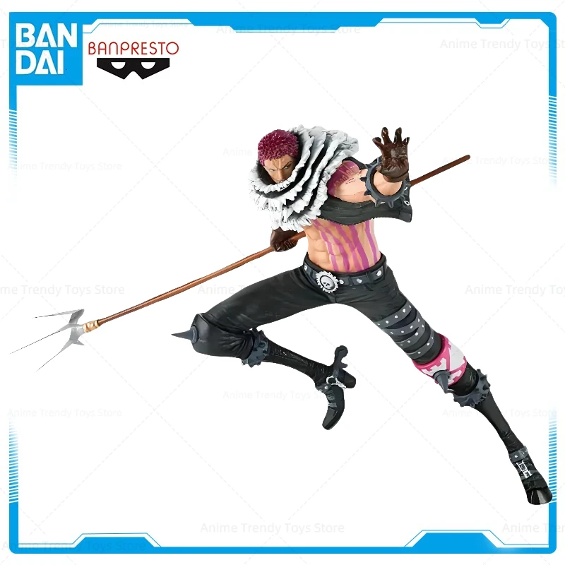 

In Stock Original Banpresto One Piece BWFC Charlotte Katakuri Anime Figure Toys Gift Collectible Model Ornaments WY