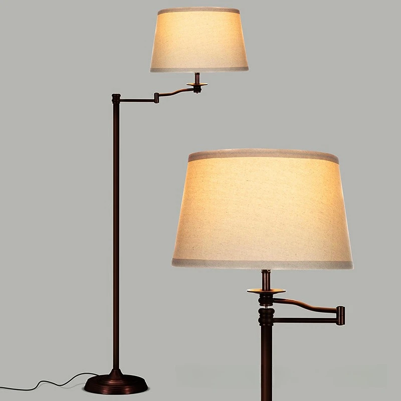 Wind floor lamp, living room sofa lamp, warm study lamp, hotel lamp can be supplied across borders