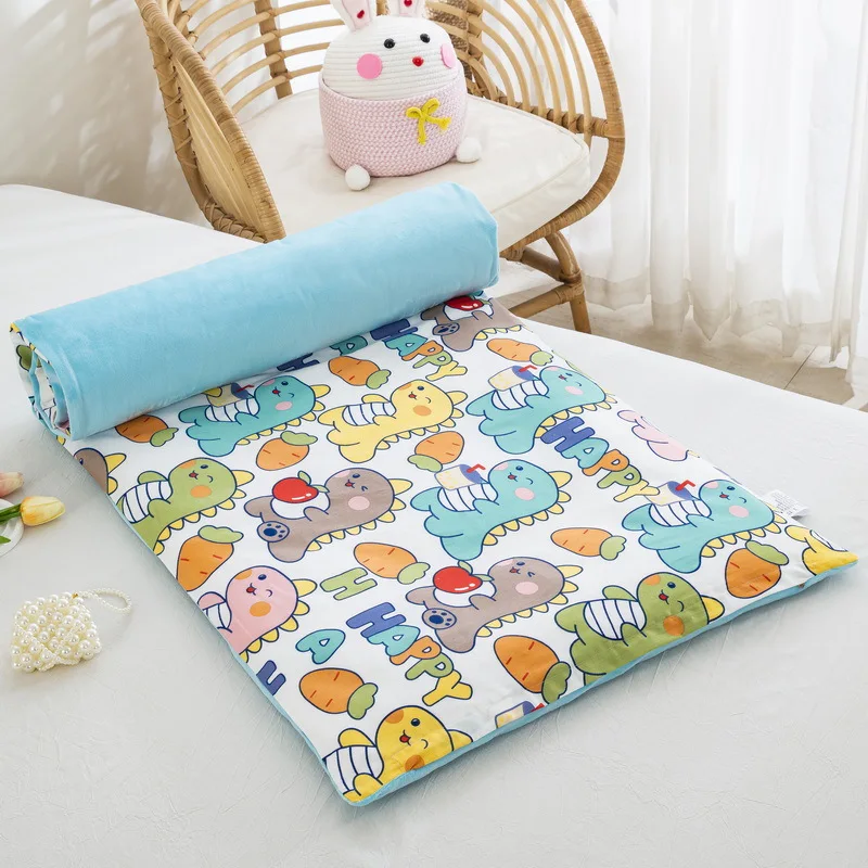 60x120cm Full Mattress Pad Cotton Mattress Pad Cover Quilted Mattress Cover  Thin Down Alternative Filling Noiseless Breathable