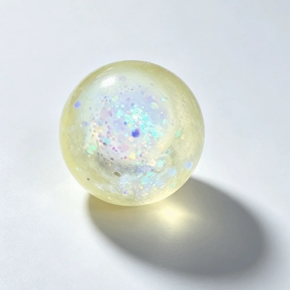 Slow Rebound Crystal Clay Crispy Squishy Squeezing Soft Squishy Fidget Crispy Texture Fun Crunchy Sound Quiet Sensory