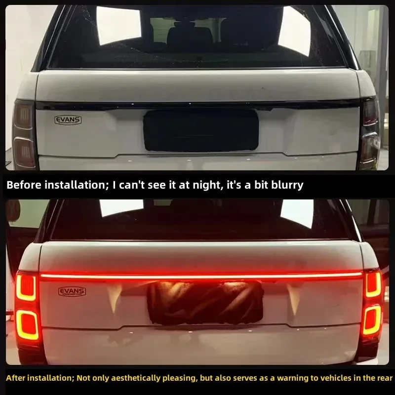 For Range Rover Executive / Sport 2013-2022 Through Tail Lights Upgrade To The New Range Rover Rear Taillight