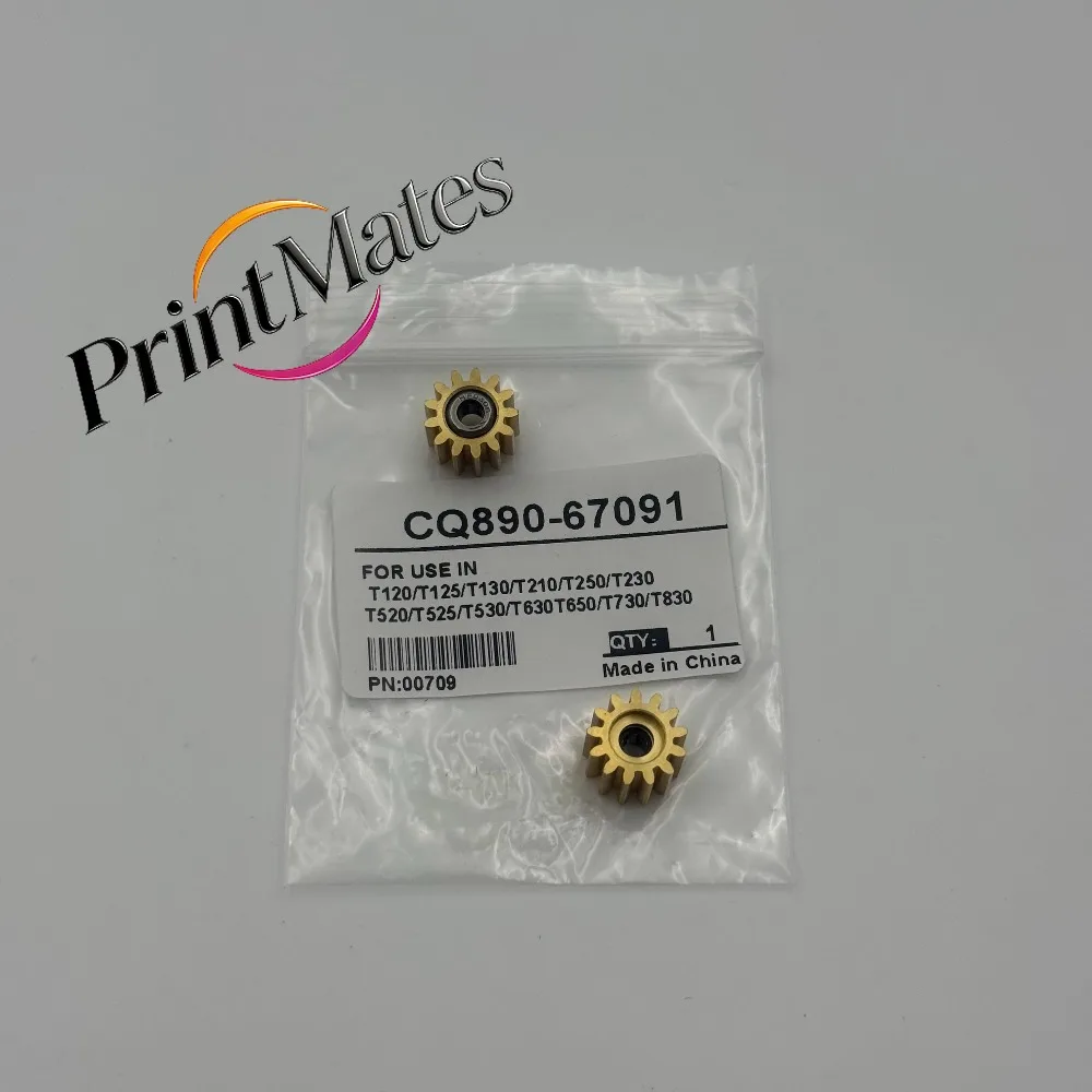 

10Pcs CQ890-67091 CQ890-67108 Carriage Cutter Gear for HP DesignJet T100 T120 T125 T130 T520 T525 T530 T730 T830