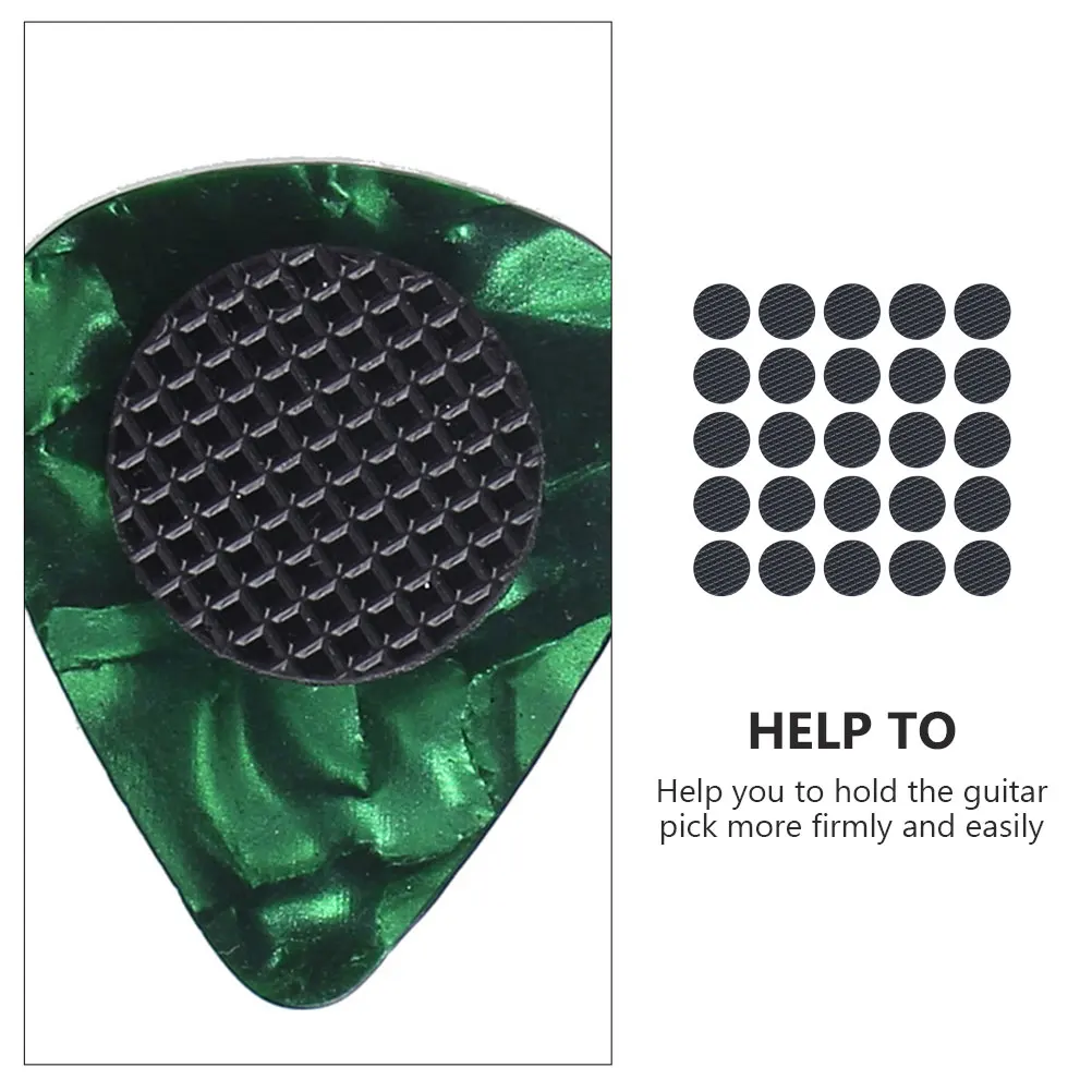 

40 Pcs Guitar Pick -ons for Sweaty Hands Enhancers Attachments Anti-dropping