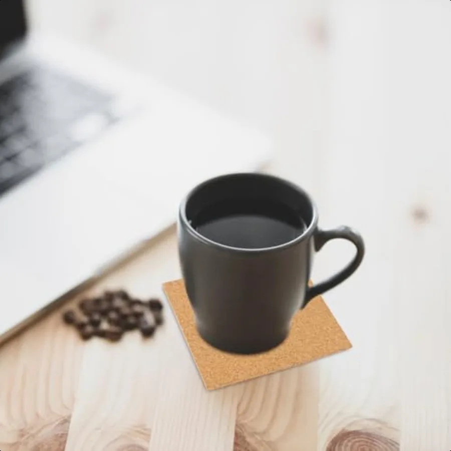 صفائح الفلين ذاتية اللصق 4 "x 4" لتقوم بها بنفسك الوقايات مجلس المربعات دعم البلاط حصيرة مع لاصق قوي مدعومة لوحة حائط صغيرة Pac #2