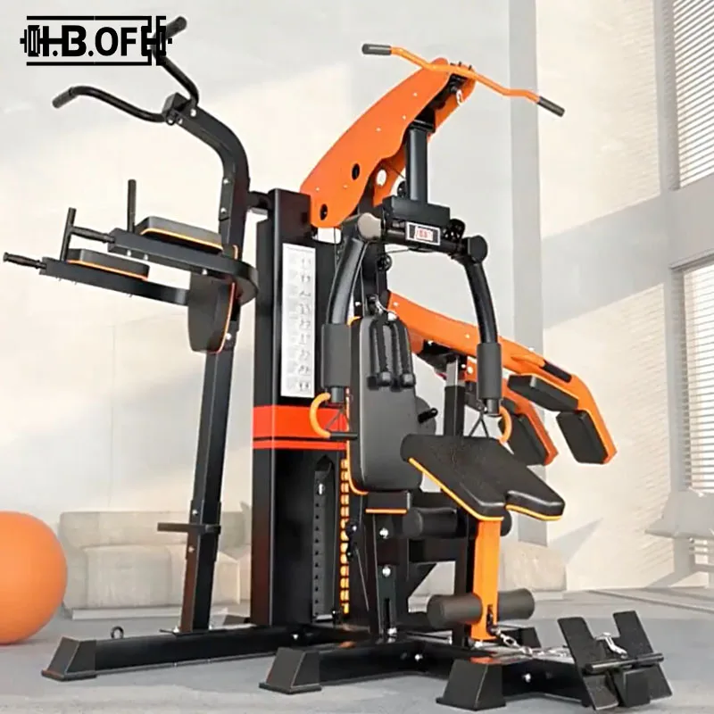 Multi Functional Comprehensive Trainer, Home Large Combination Set, Three Person Station, Commercial Big Bird
