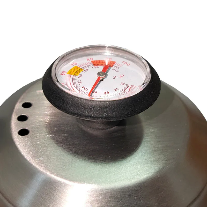 Czajnik do kawy 1L/1,2L ze stali nierdzewnej nalewany na dzbanek do kawy czajnik czajnik kroplowy z termometrem do domowego biura Cafetera