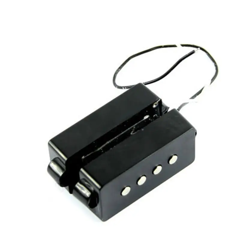 Black 4 String Noiseless Pickup Set For Precision P Bass Bridge Pickup Set new