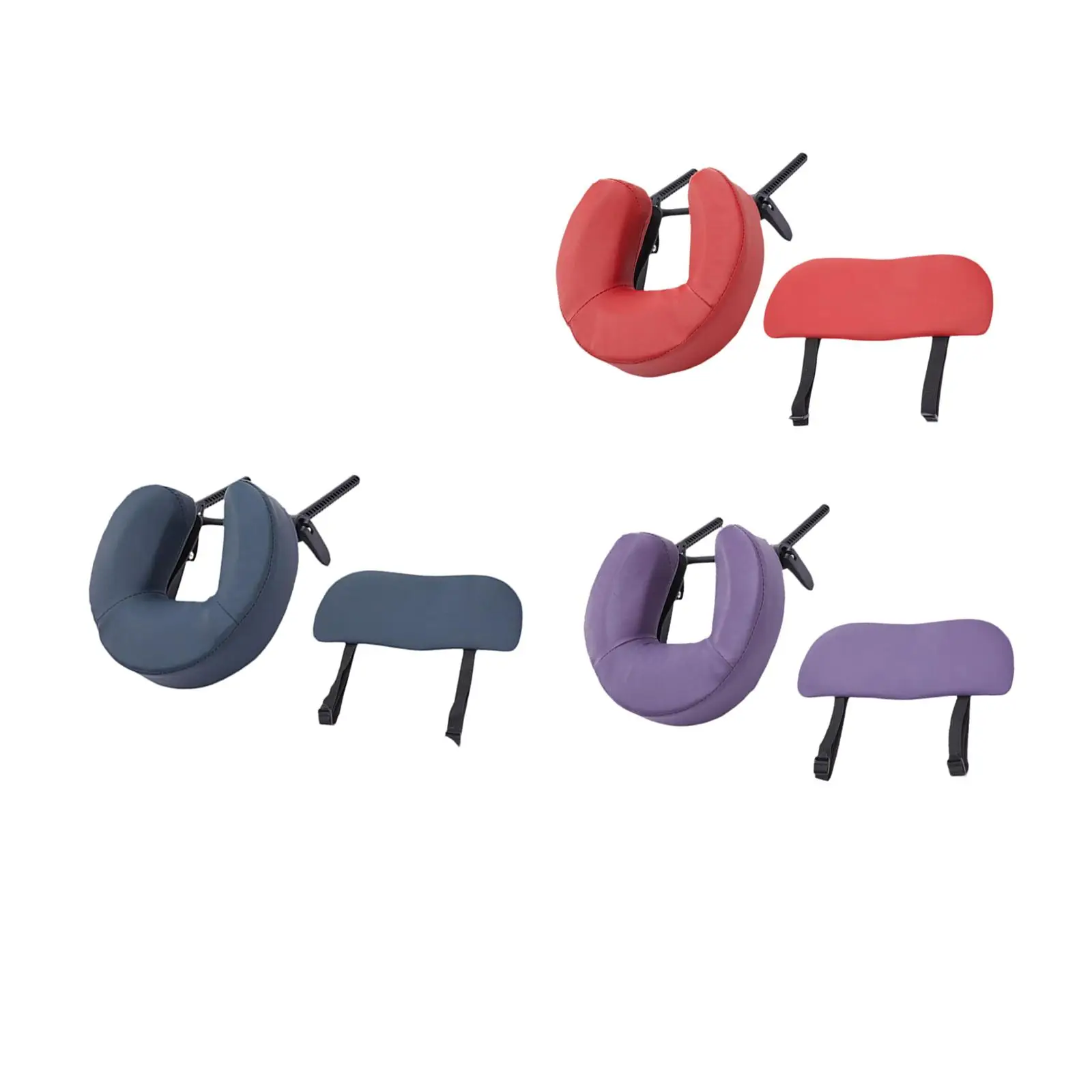 Face Rest Face Pillow Headrest Massage Pillow with Armrest That Offers A