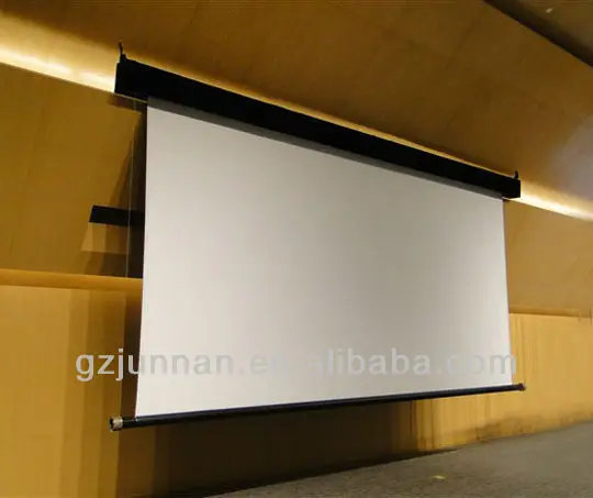 Portable 100inch & 300inch Projector Screen White Soft Material Front And Rear Projection Screen Made Of Durable Plastic