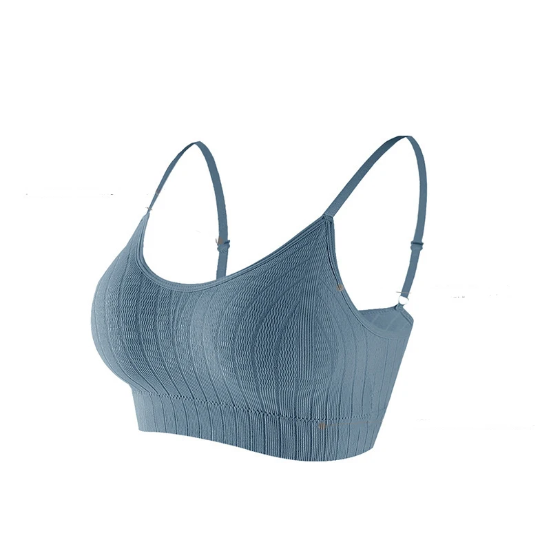 Frauen Gepolsterte Tank Tops Streetwear Push Up Cropped Top Casual Sexy Wirefree Dessous Strap Top Solide Gepolsterte Camisoles für Frauen