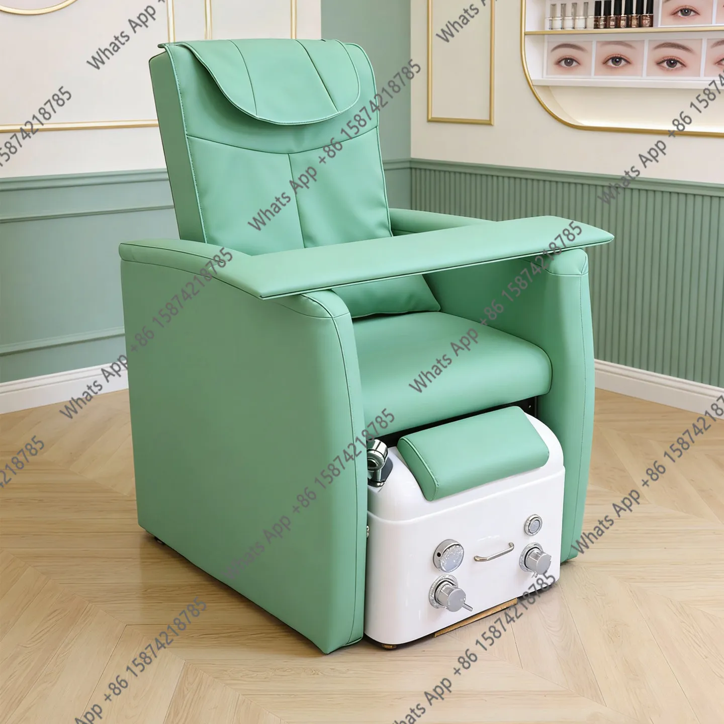 V Nail Salon Recommended Multi-functional Foot Massage Foot Bath Manicure Sofa Electric Foot Massage Sofa