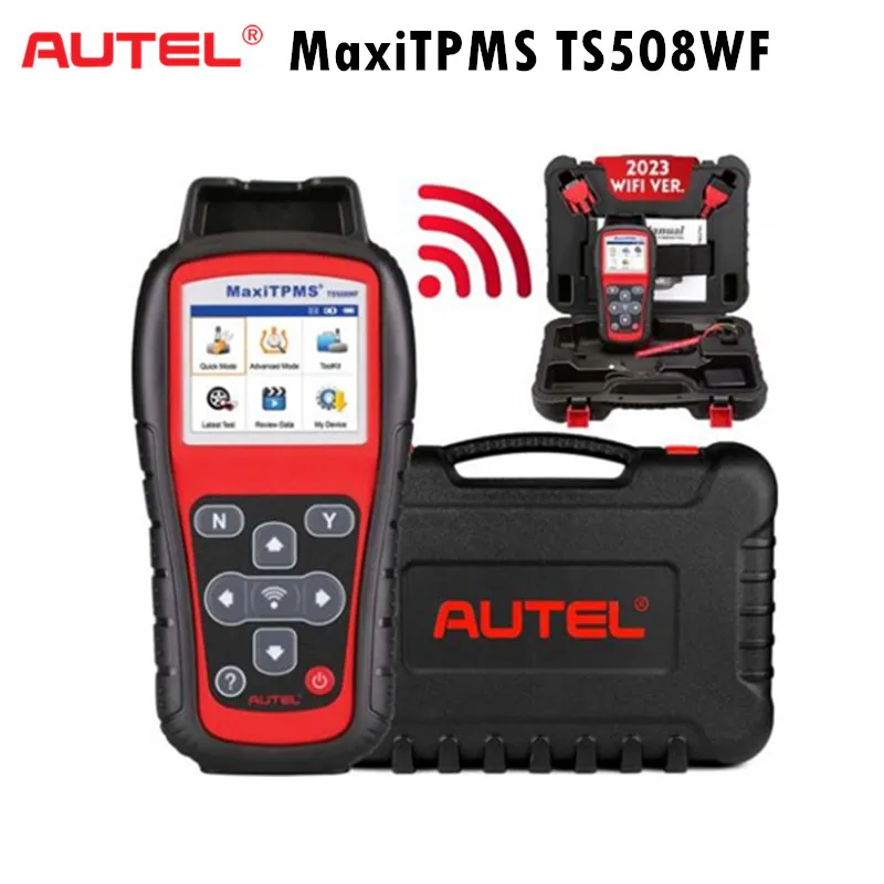 أفضل أداة لبرمجة مستشعرات TPMS: Autel MaxiTPMS TS508WF بتردد 315/433 ميجاهرتز