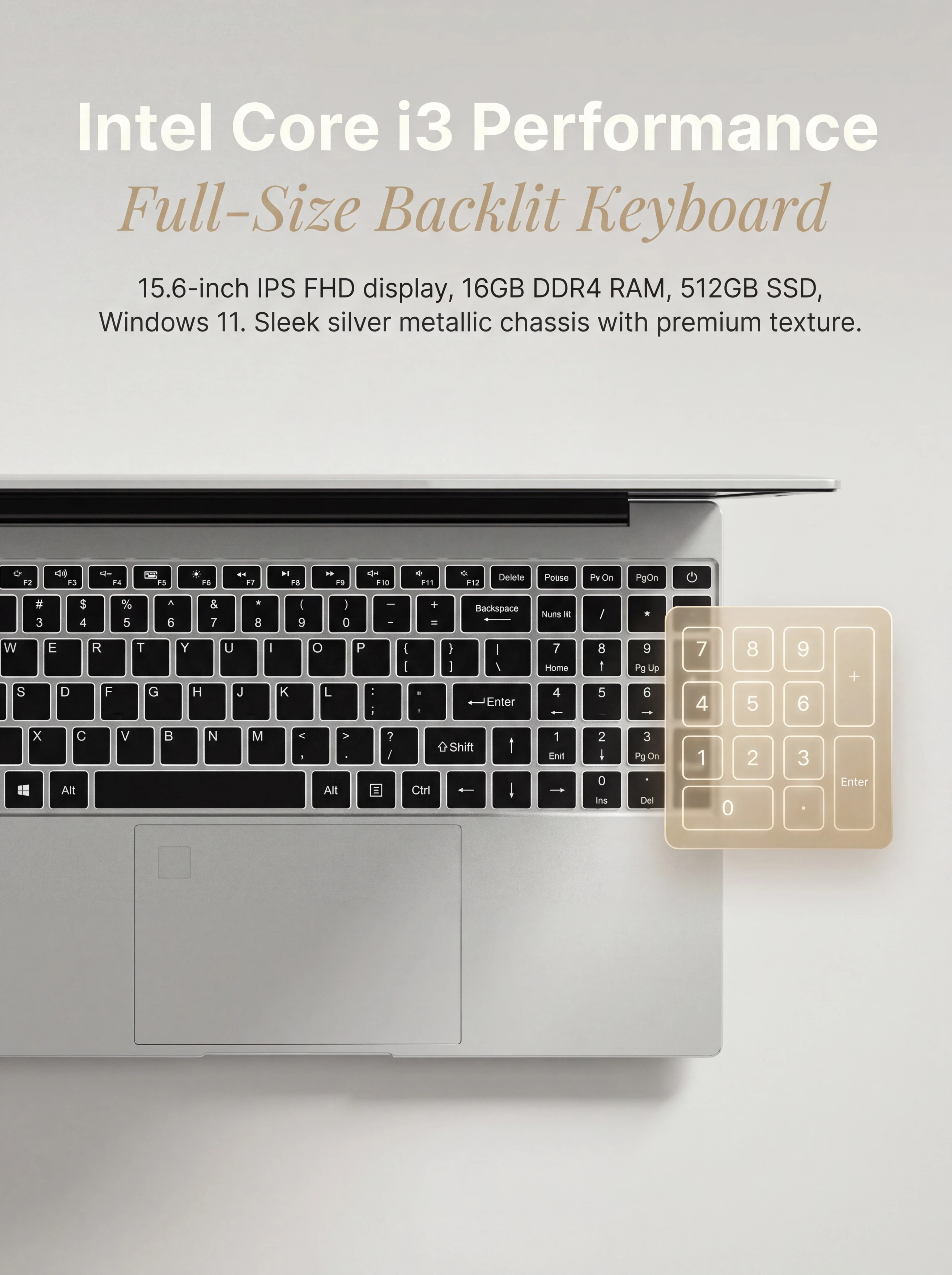 New Ultra Slim 15.6 Inch Laptop Intel Core I3-6100U 32GB RAM 2TB SSD 1920*1080 FHD Display Windows 11 Pro Office Study Computer
