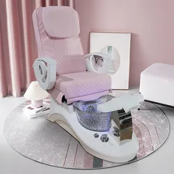 Professional Modern Luxury Beauty Salon Reclining Manicure Nail Electric Foot Spa Massage Chair Pedicure Chair