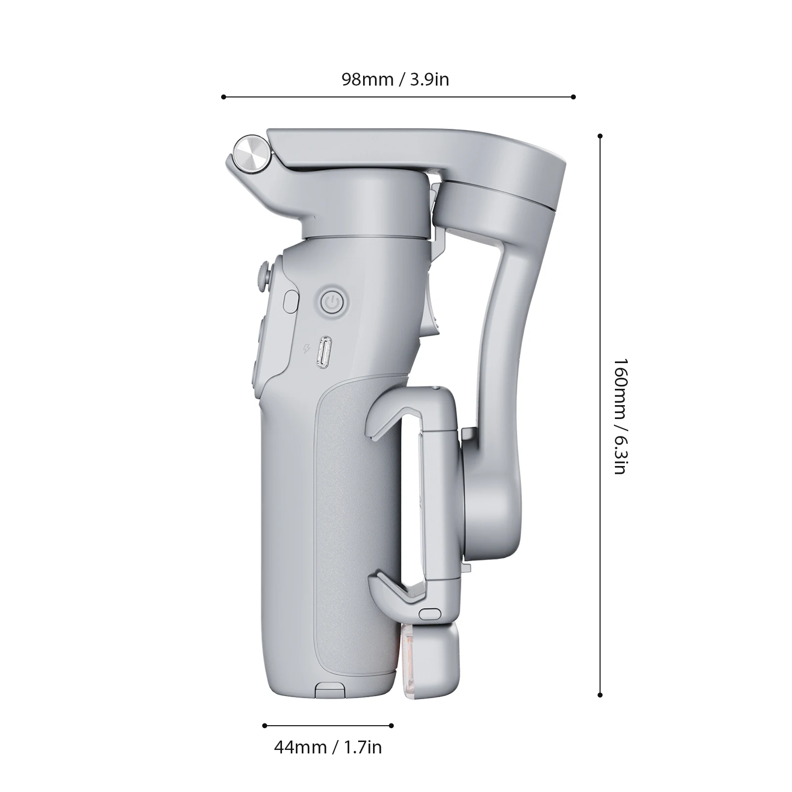 hohem iSteady X3 Extendable 3-Axis Smartphone Gimbal Stabilizer Foldabble Phone Vlog Gimbal Smart Tracking Built-in Battery