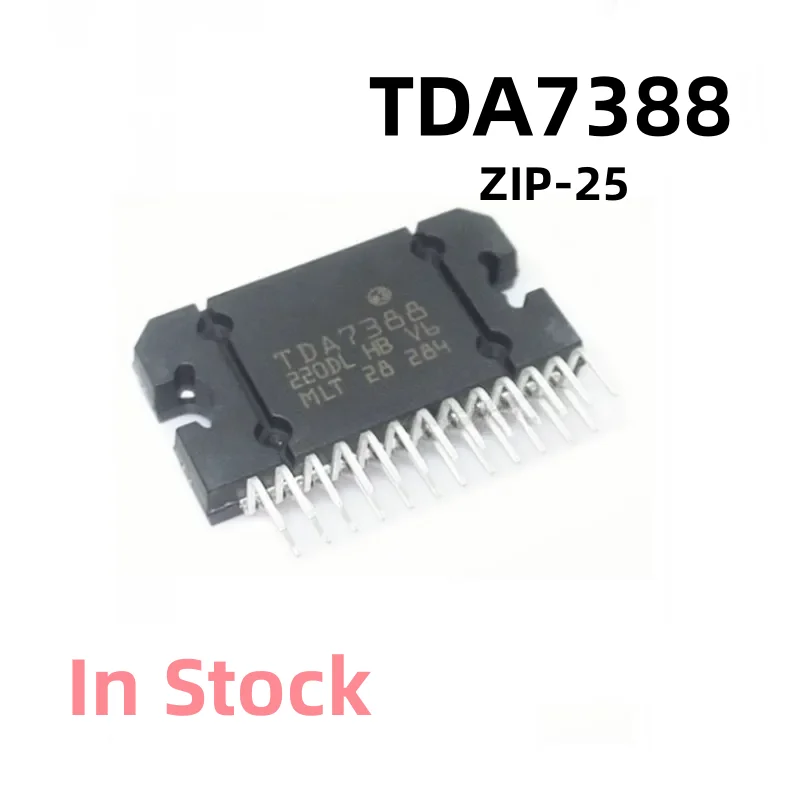 5PCS/LOT TDA7388 7388  ZIP-25 Car audio amplifier chip  In Stock