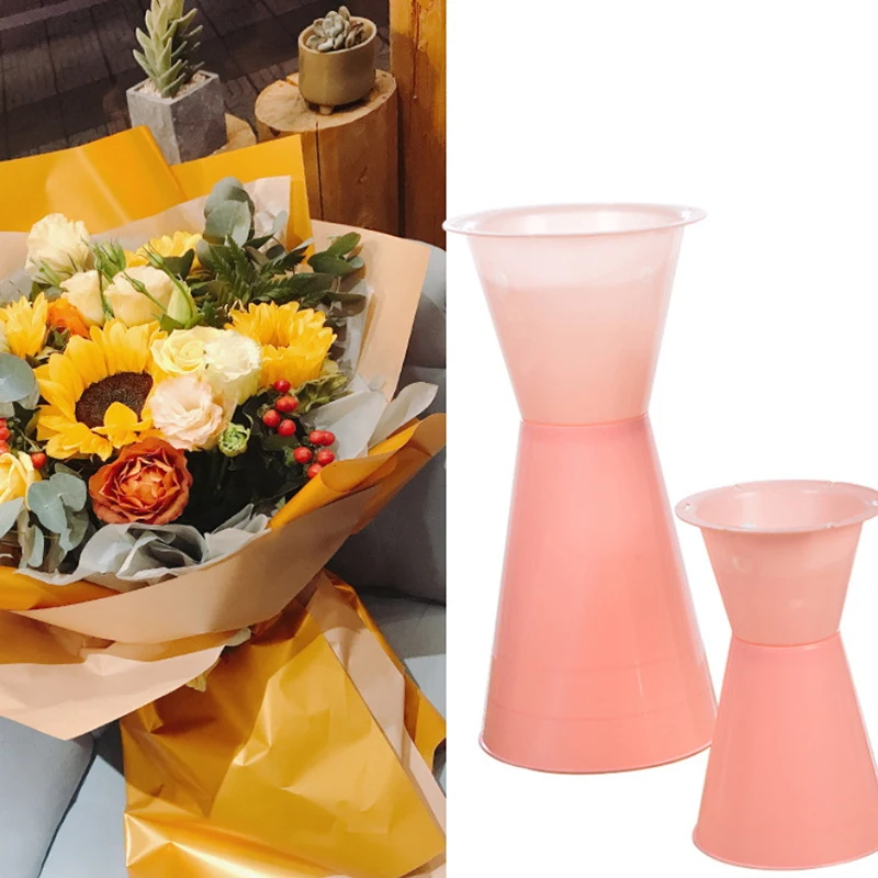 New 1 Piece Quick Package Floral Materials Flower Shop Package Flower Arrangement Bucket Arrow Bucket Container