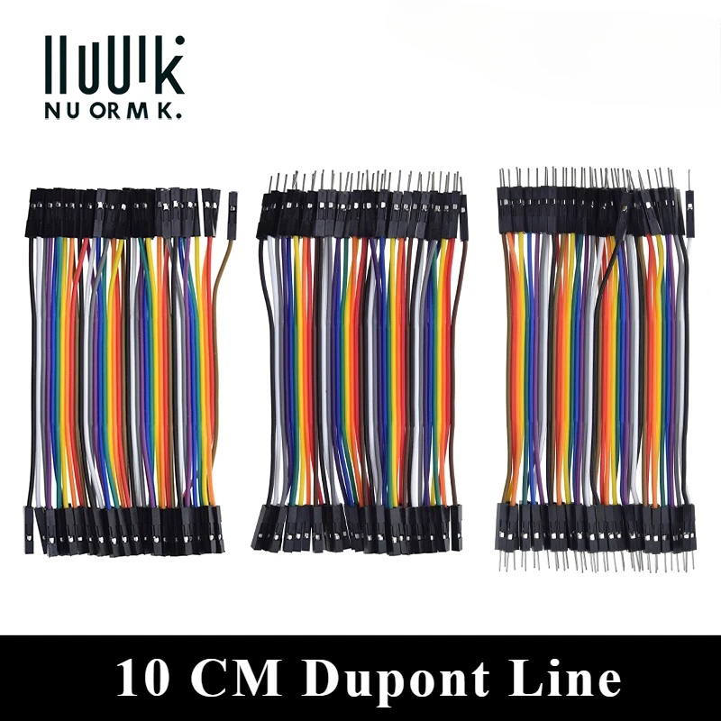 Dupont Line 10CM/15CM/20CM/30CM/40CM Male to Male/Male to Female/Female to Female Jumper Wire Dupont Cable for Arduino ESP32