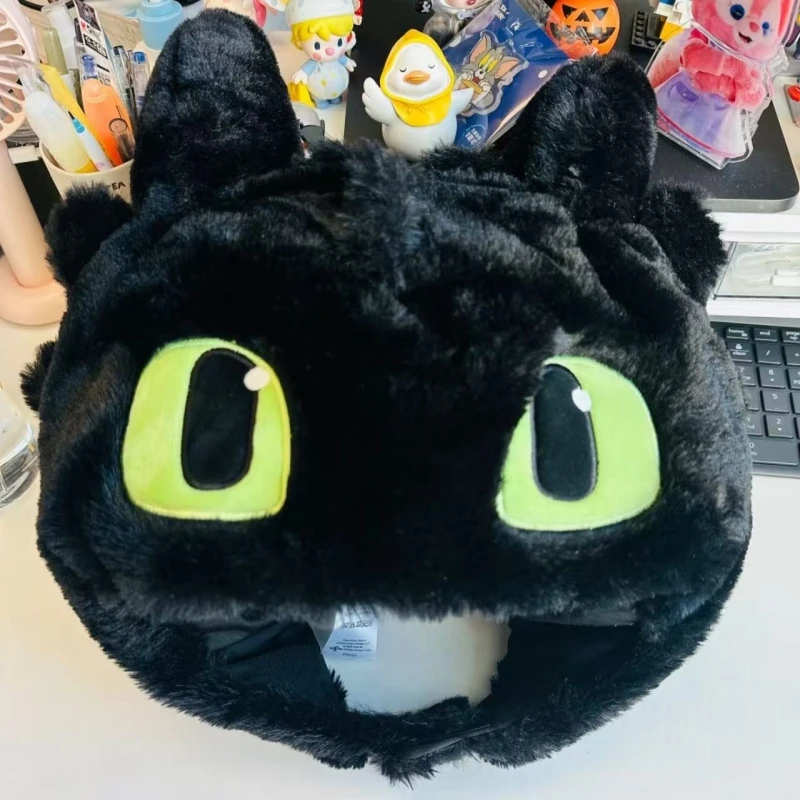 หมวกตุ๊กตาไร้ฟันสำหรับเด็กผู้หญิง อุ่น น่ารัก วิธีการฝึกมังกรของคุณ ของเล่นหมวกการ์ตูนสร้างสรรค์ ของขวัญสำหรับเด็กผู้หญิง