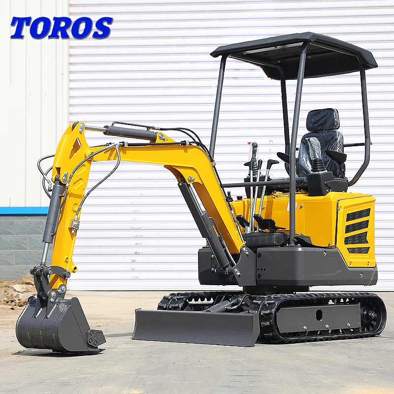 1.8 Ton Mini Excavator Manufacturer Multifunctional High Quality Miniexcavadora Fast Delivery Micro Crawler Bagger Mini Digger