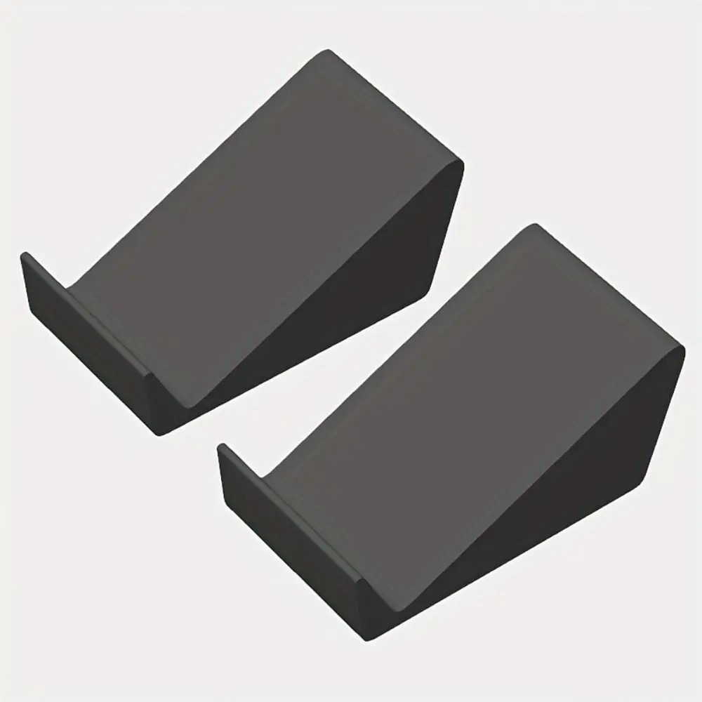 2Pcs Raised Angle Soundbar Stand Base 3D Printed Elevated Audio Equipment Riser Speaker Holder Multi-Brand Compatible